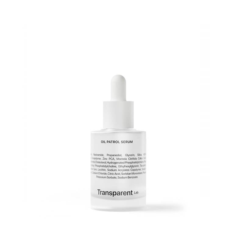 Transparent Lab Oil Patrol Serum